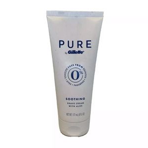 Gillette Pure Shaving Cream for Men with Aloe 6 fl oz
